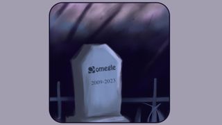 Image of Omegle headstone