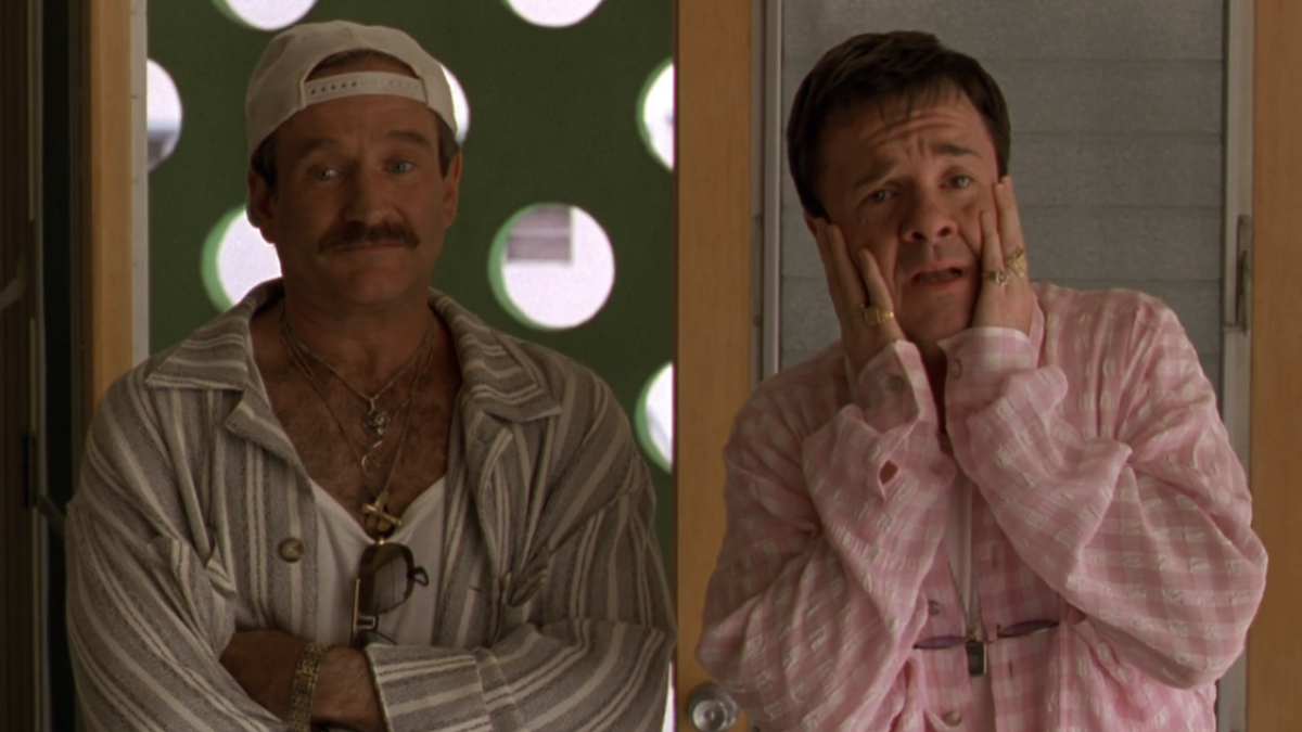 Robin Williams and Nathan Lane in The Birdcage 