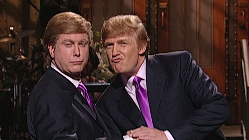 Darrell Hammond as Donald Trump and Donald Trump on SNL
