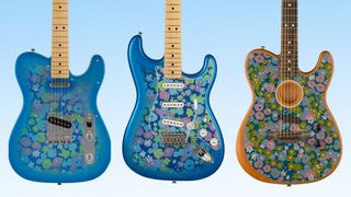 Fender Japan Blue Flower Collection