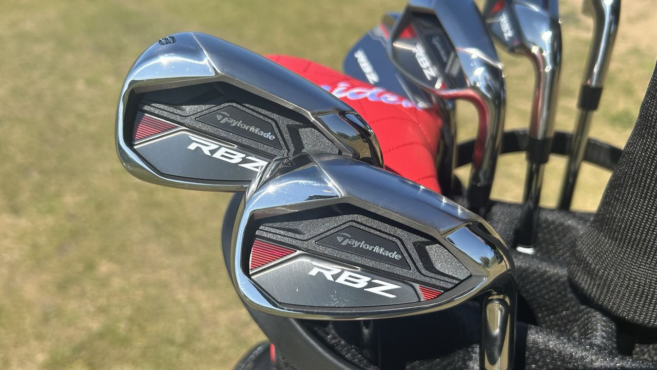Photo of the irons in the TaylorMade RBZ Package Set
