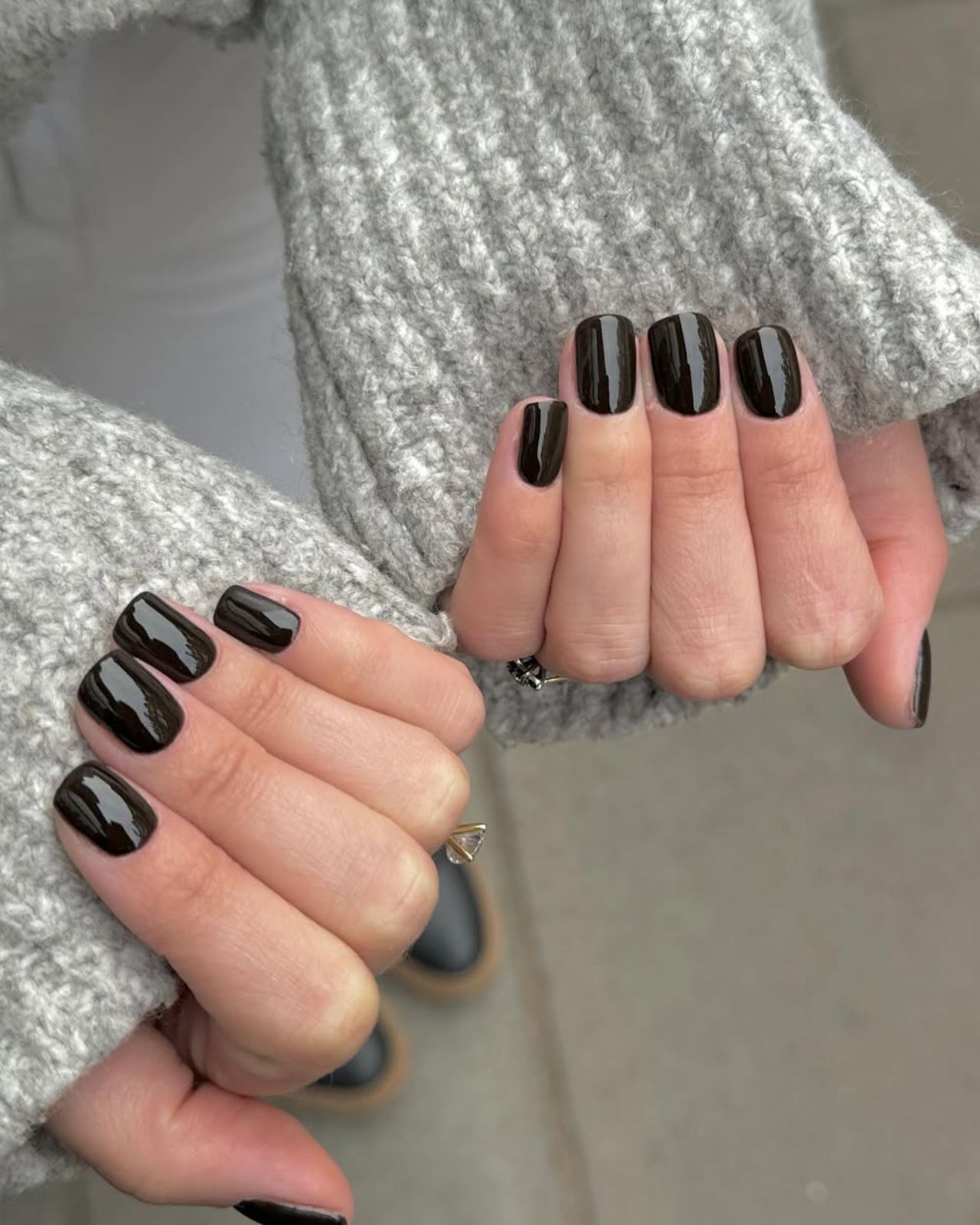 Dark Winter Nail Colours @studio.east_