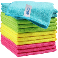 HOMEXCEL Microfiber Cleaning Cloth:&nbsp;was $12 now $7 @ Amazon