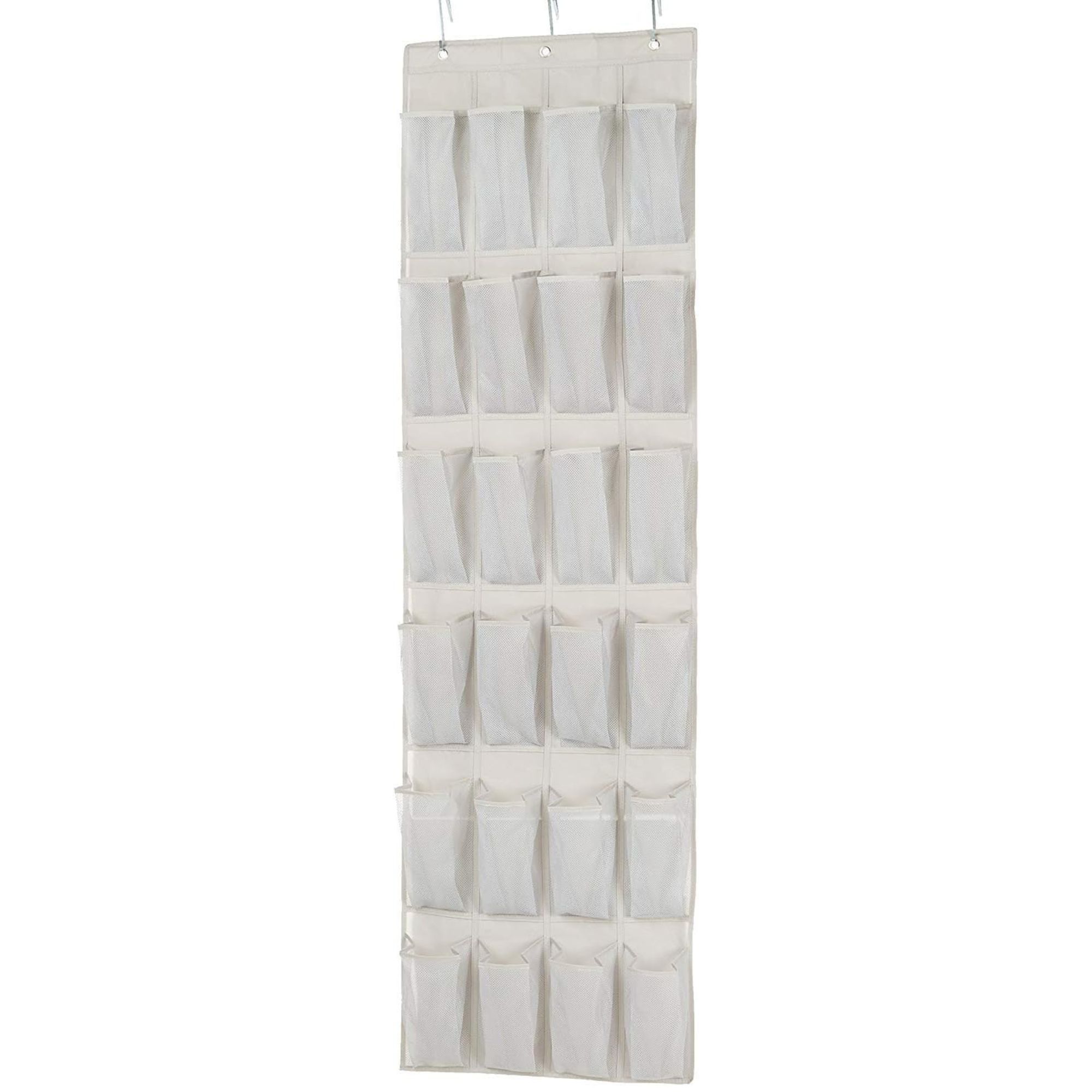 Over the door shoe organizer