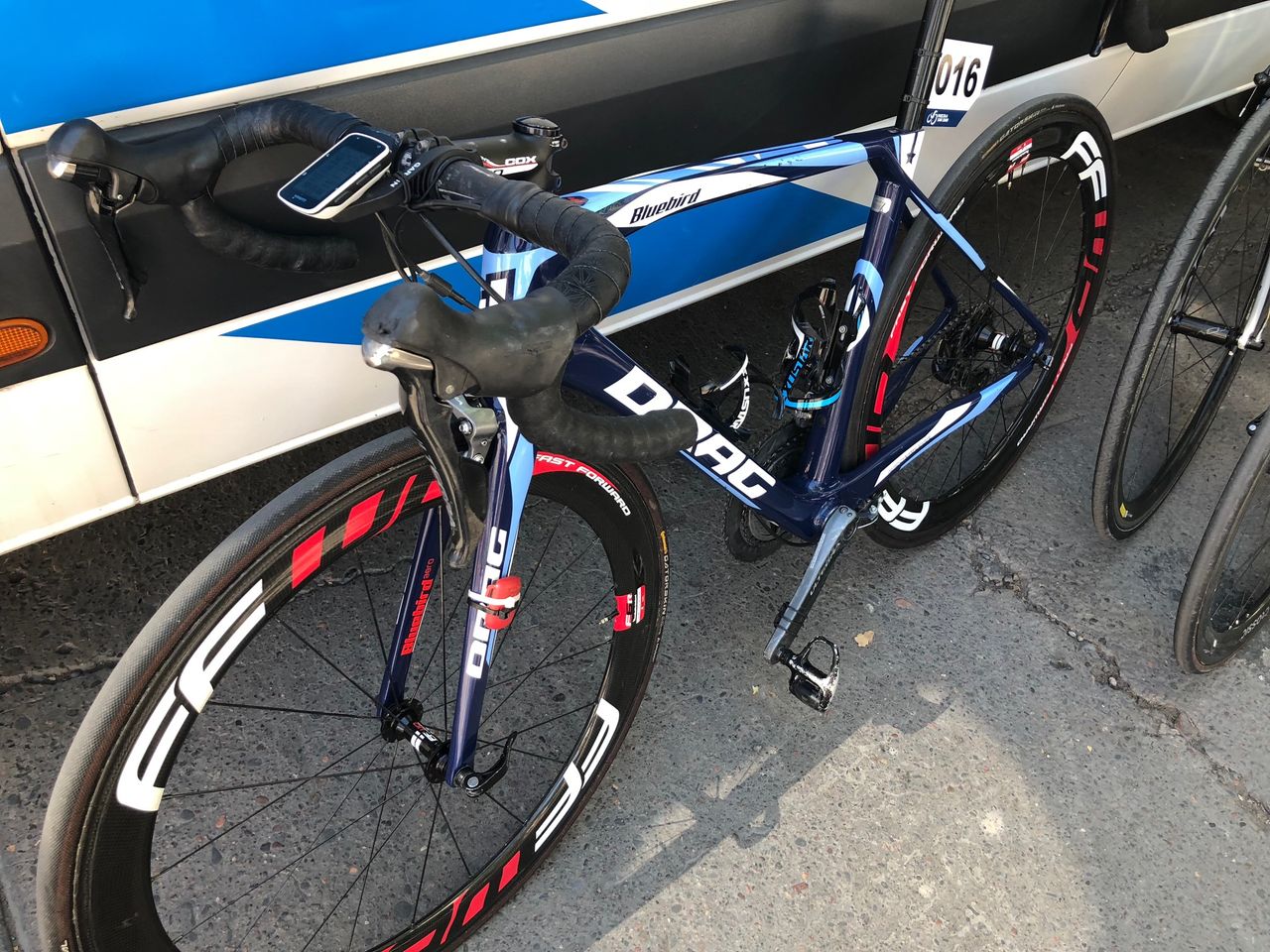 Dullio Ramos of the Argentina national team races on the lesser know Drag Bluebird