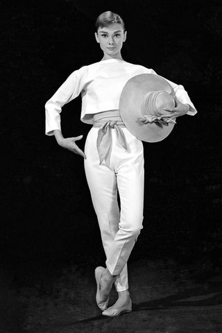 Audrey Hepburn Wearing Ballet Flats In Funny Face