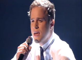 Olly Murs was the first of Simon's over 25s to take to the stage