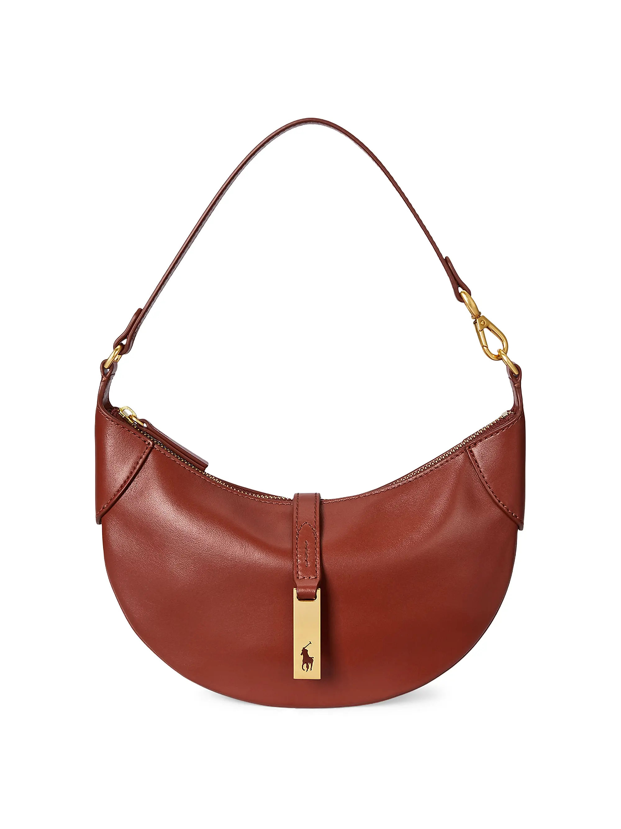 Mini Polo Id Leather Shoulder Bag