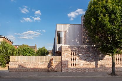 exterior of Leyton House in London by McMahon Architecture