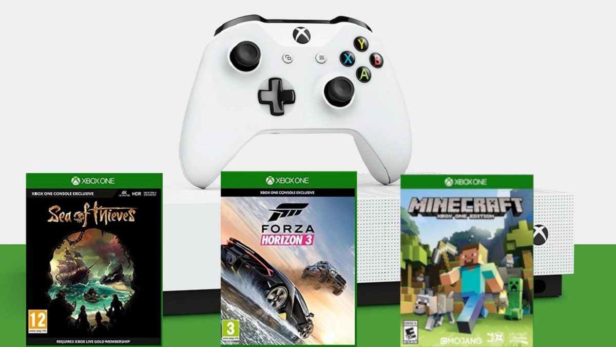 Cheapest Xbox One S Black Friday Deal Bundles 1tb Console And 3 Games Including Fortnite T3 - xbox one s 1tb roblox xbox one amazon co uk pc video games