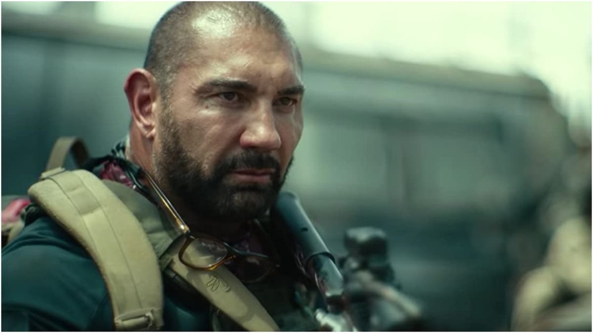 Dave Bautista follows the money in exclusive new Army of the Dead image
