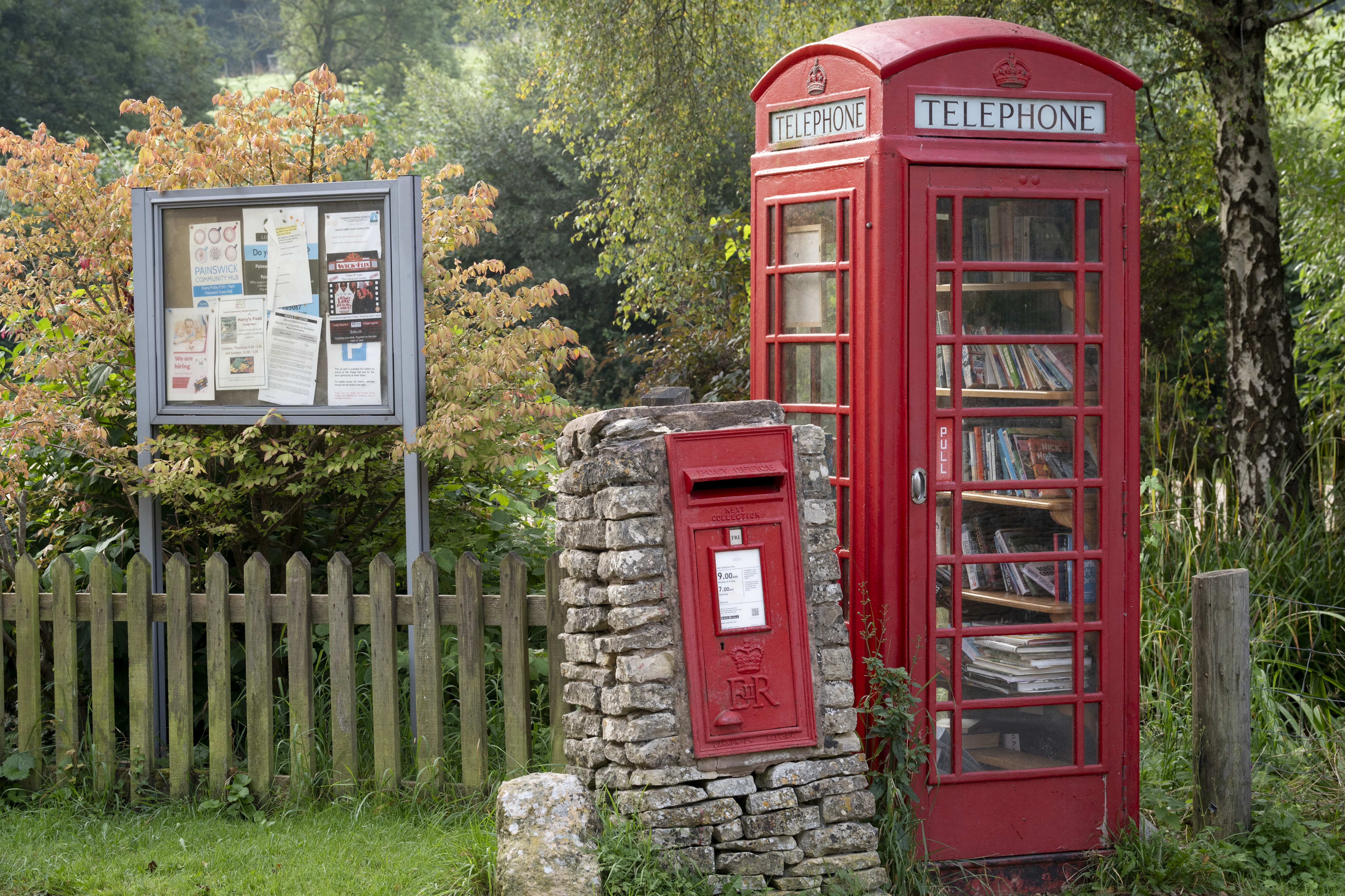 Red phone box