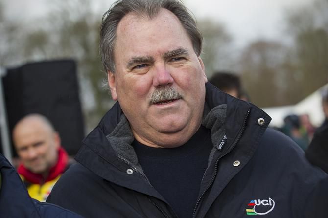 Mike Plant, president of the UCI cyclo-cross commission