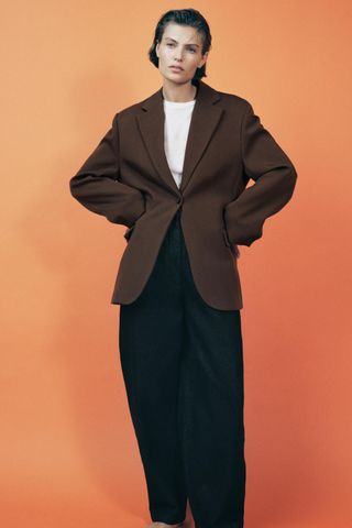 Limited Edition 100% Wool Oversize Blazer