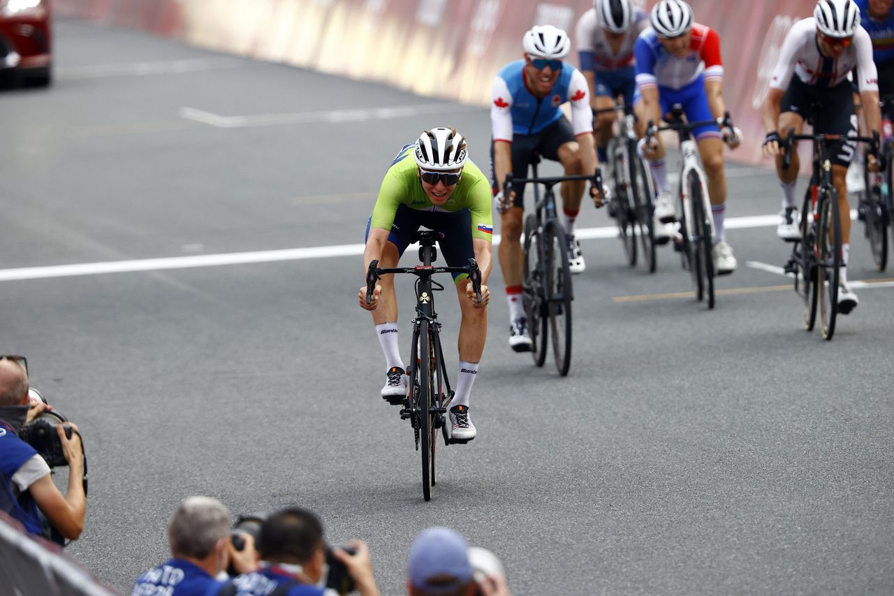 Tokyo 2020 Olympic Games - Olimpiadi Tokyo 2020 - Men's Road Race - Musashinonomori Park - Fuji Internetional Speedway 234 km - 24/07/2021 - Tadej Pogacar (SLO - UAE Team Emirates) - photo Luca Bettini/BettiniPhoto&Acirc;&copy;2021