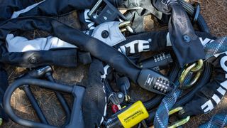 Best bike chain lock group shot