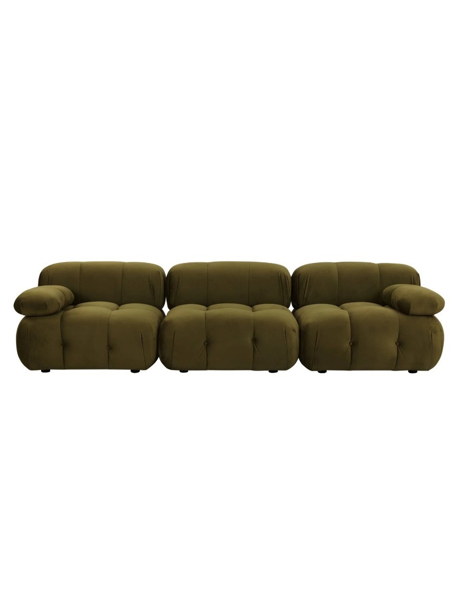DUSK, Bondi 3 Seater Sofa - Rich Green