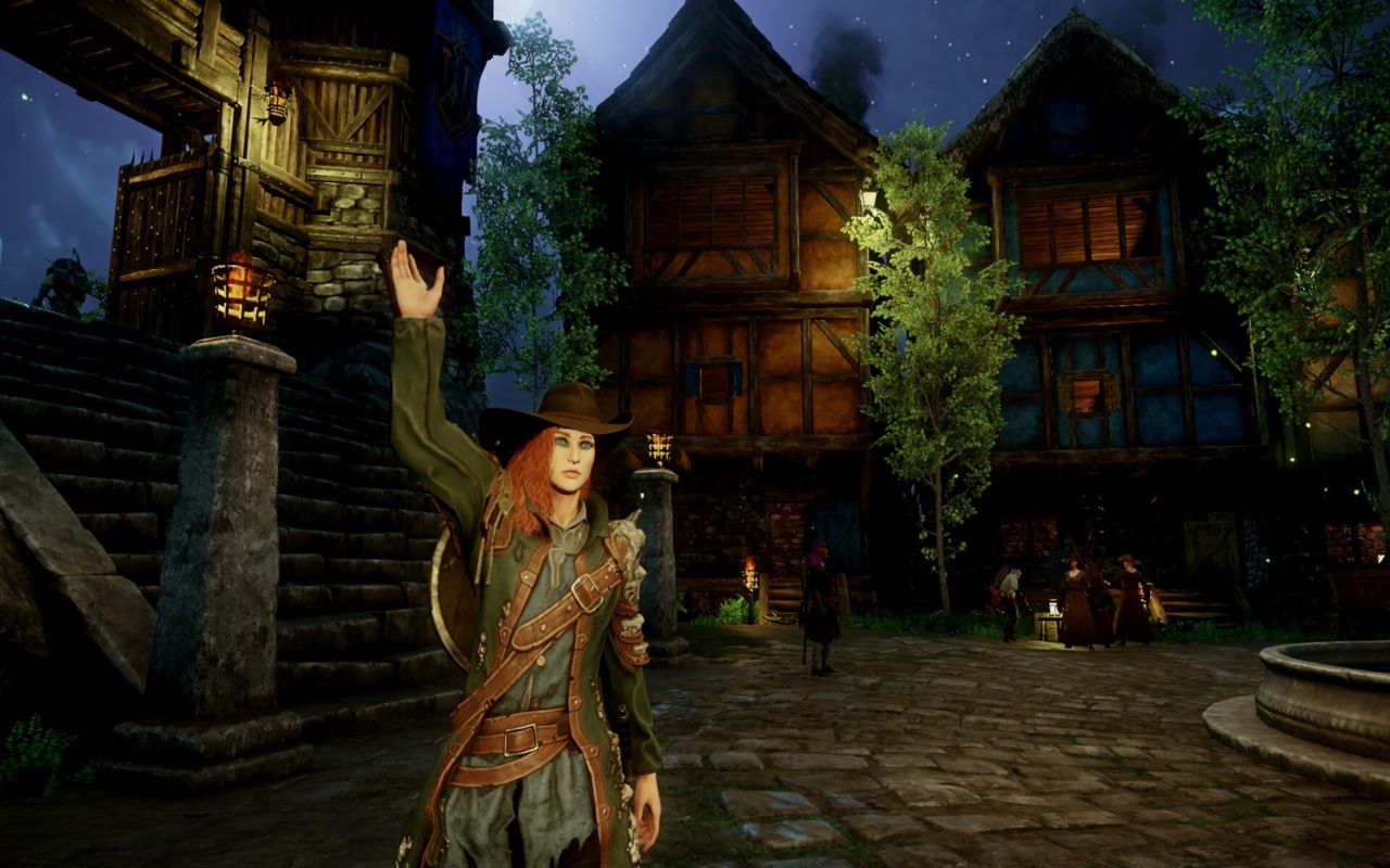 New World characters