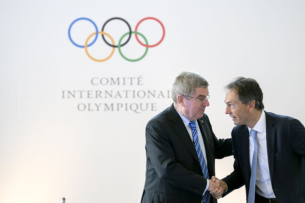 IOC president Thomas Bach
