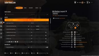 Screenshot of Call of Duty: Black Ops 6's controller settings on Xbox Series X.