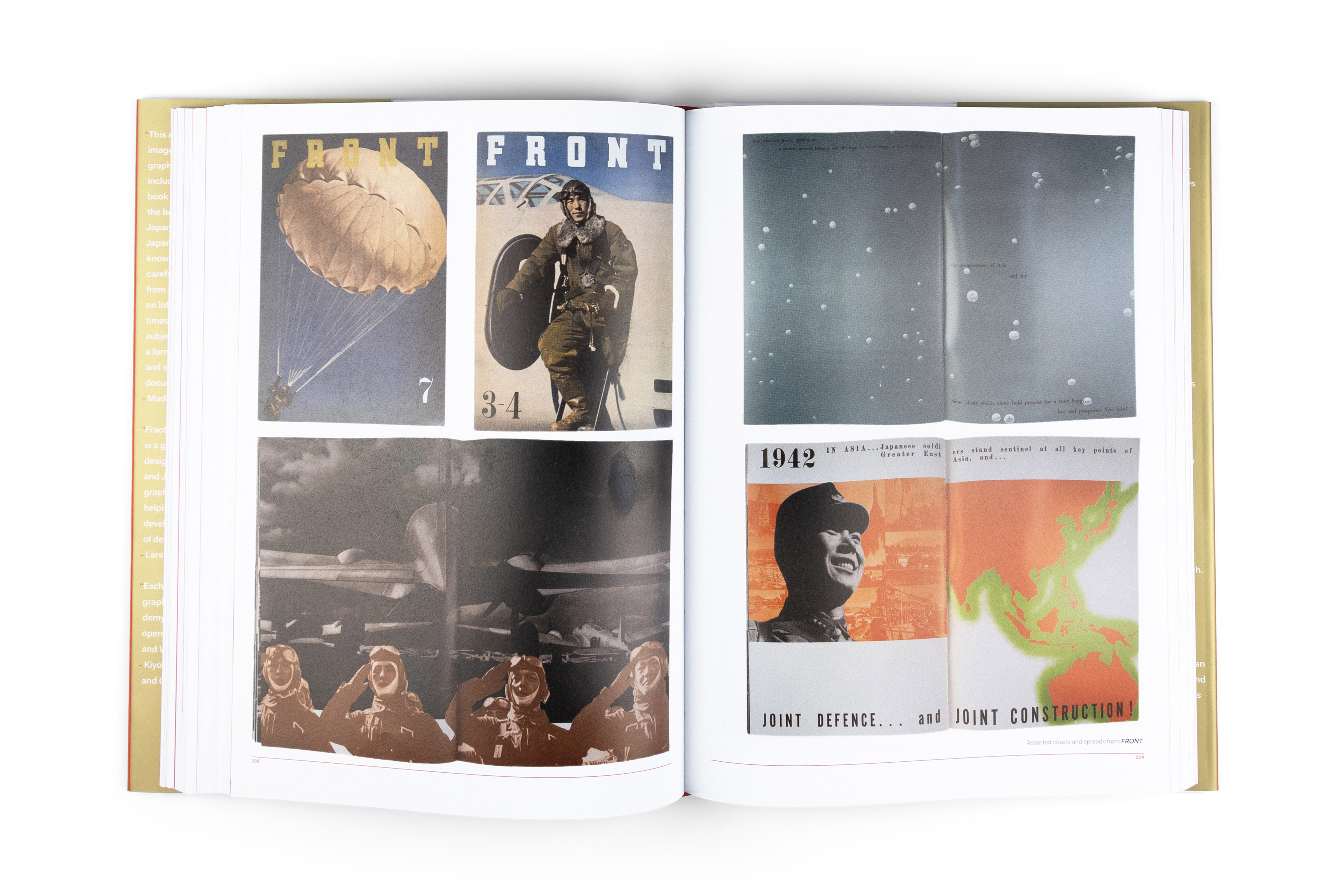 book about Japanese graphic design spreads