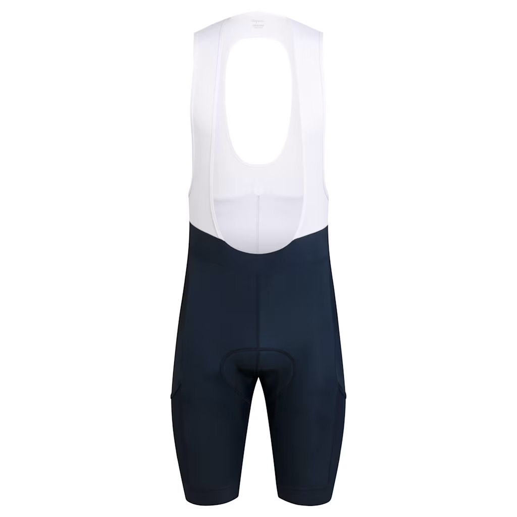 Rapha Core Cargo Bibs in blue and white