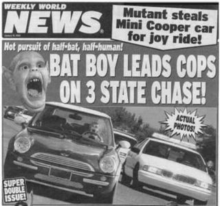 Bat Boy! A legend is born.