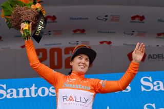 Chloe Hosking wins stage 1 of the 2020 Women's Tour Down Under
