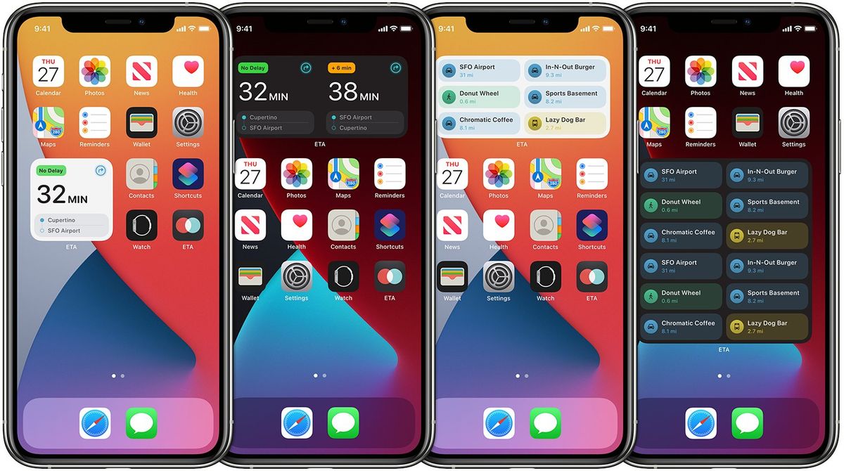 Eta's Ios 14 Widgets Tell You Exactly How Long It'll Take To Get Places 