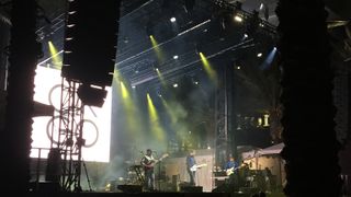 At NAMM 2018, OK GO played the Yamaha stage through a Nexo rig