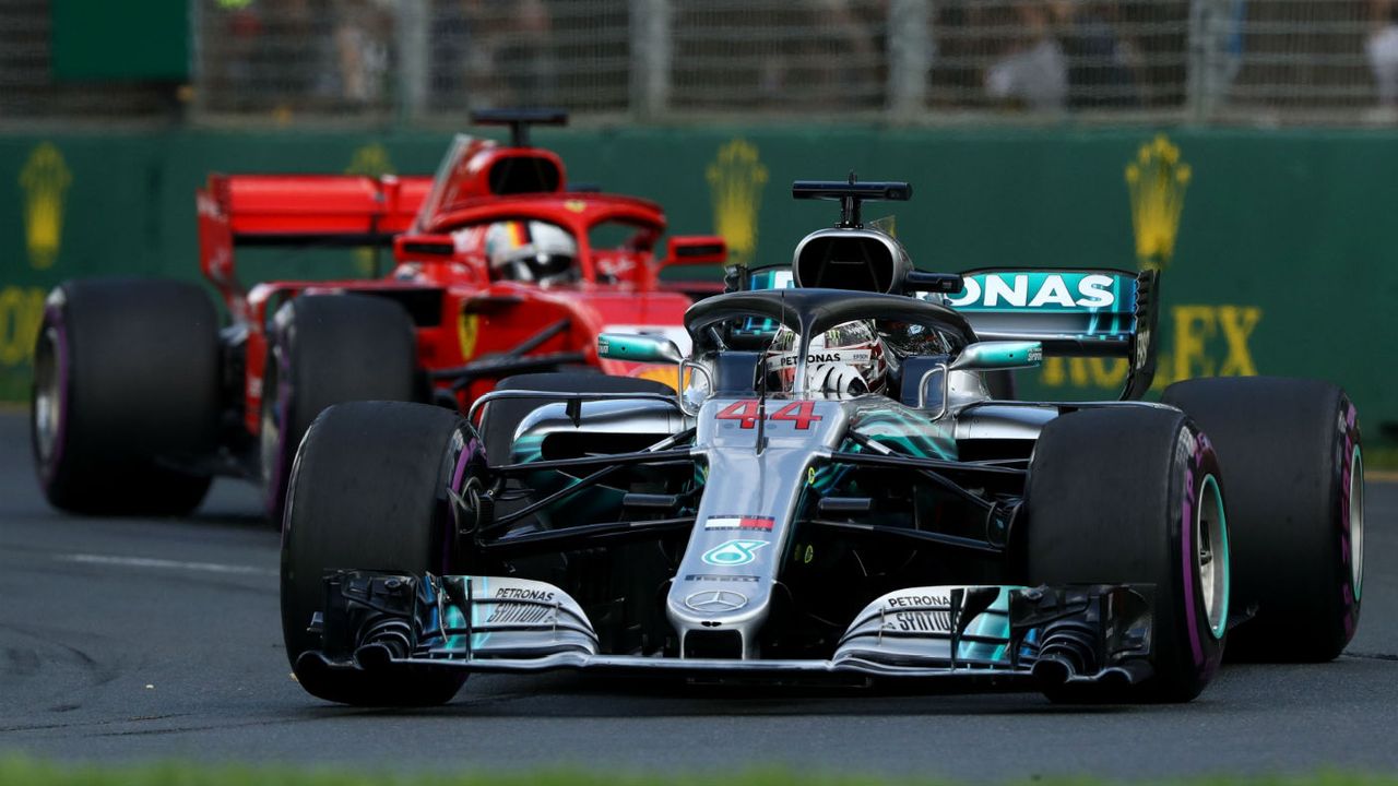 Lewis Hamilton Sebastian Vettel Formula 1 Chinese Grand Prix