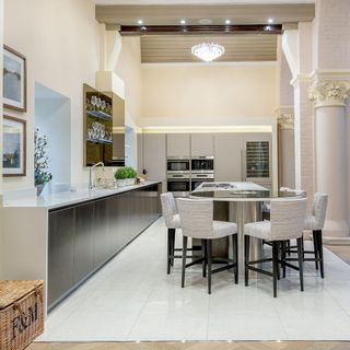 kitchen room with dinning table and chair
