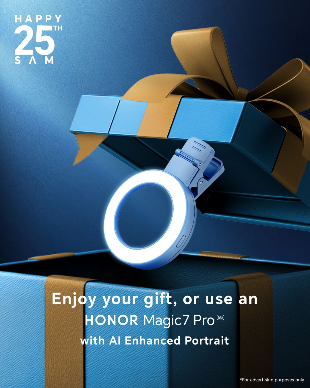 Promo material for the Honor Magic 7 Pro