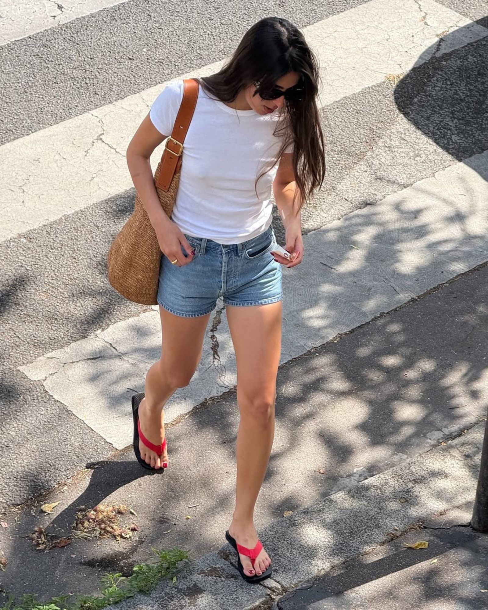 @tamaramory red sandal outfits