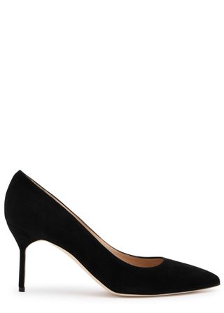 Bibi 70 Suede Pumps