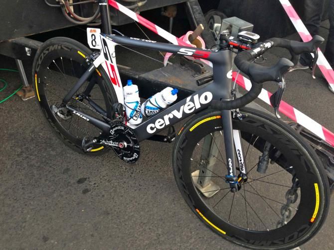 Steele Von Hoff's Cerv&eacute;lo S5 that he used for the Australian Criterium Championships