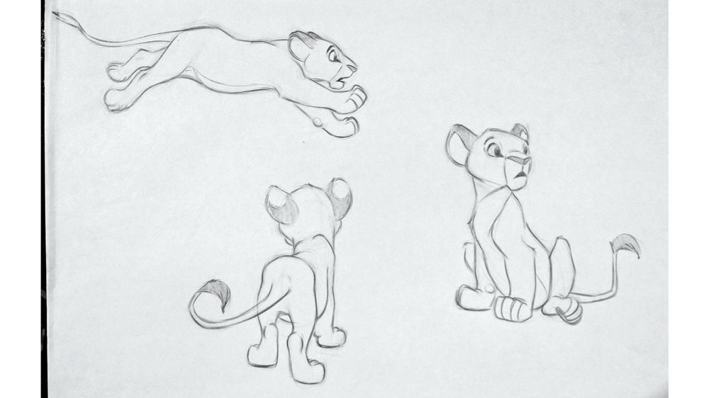 Aaron Blaise: Nala evolution