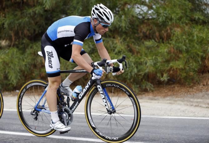 Mark Renshaw (Blanco) in his second season as a designated sprinter