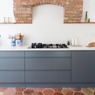 Blue kitchen