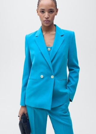 MANGO, Straight-Fit Suit Jacket - Women | Mango Usa