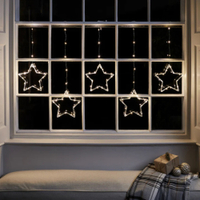 Osby Star Curtain Light | was £24.99now £19.99 at Lights4Fun