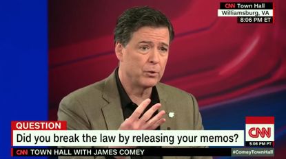 James Comey explains how he leaked his memos