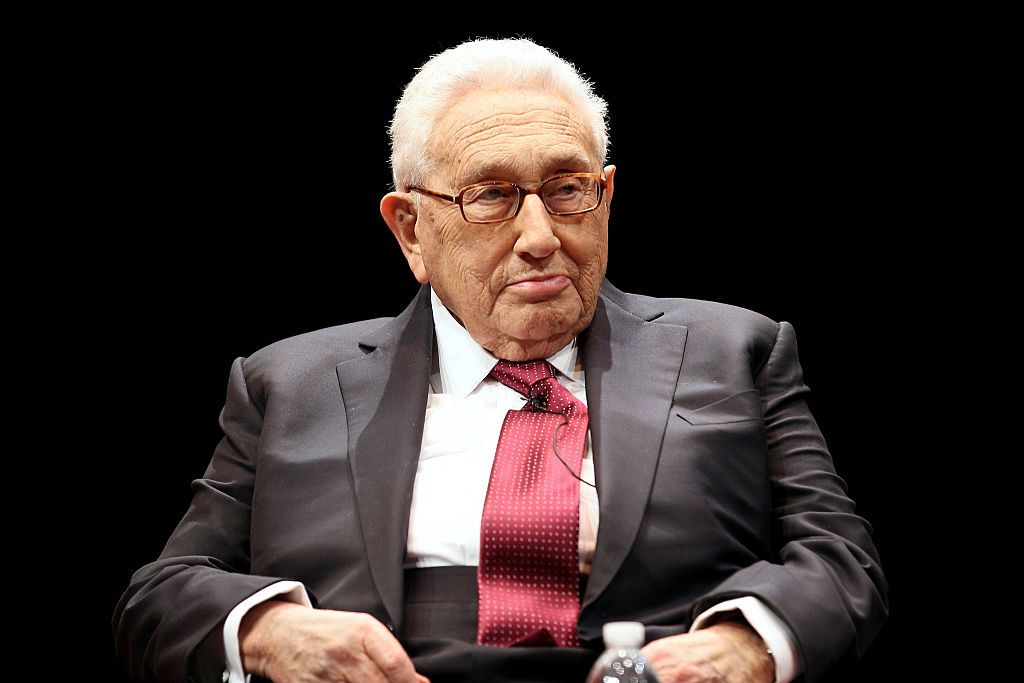 Henry Kissinger is trying to be nice to Jared Kushner, but man, is it hard.