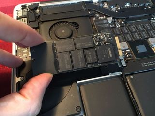 old ssd removed
