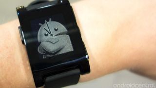 Pebble watch face