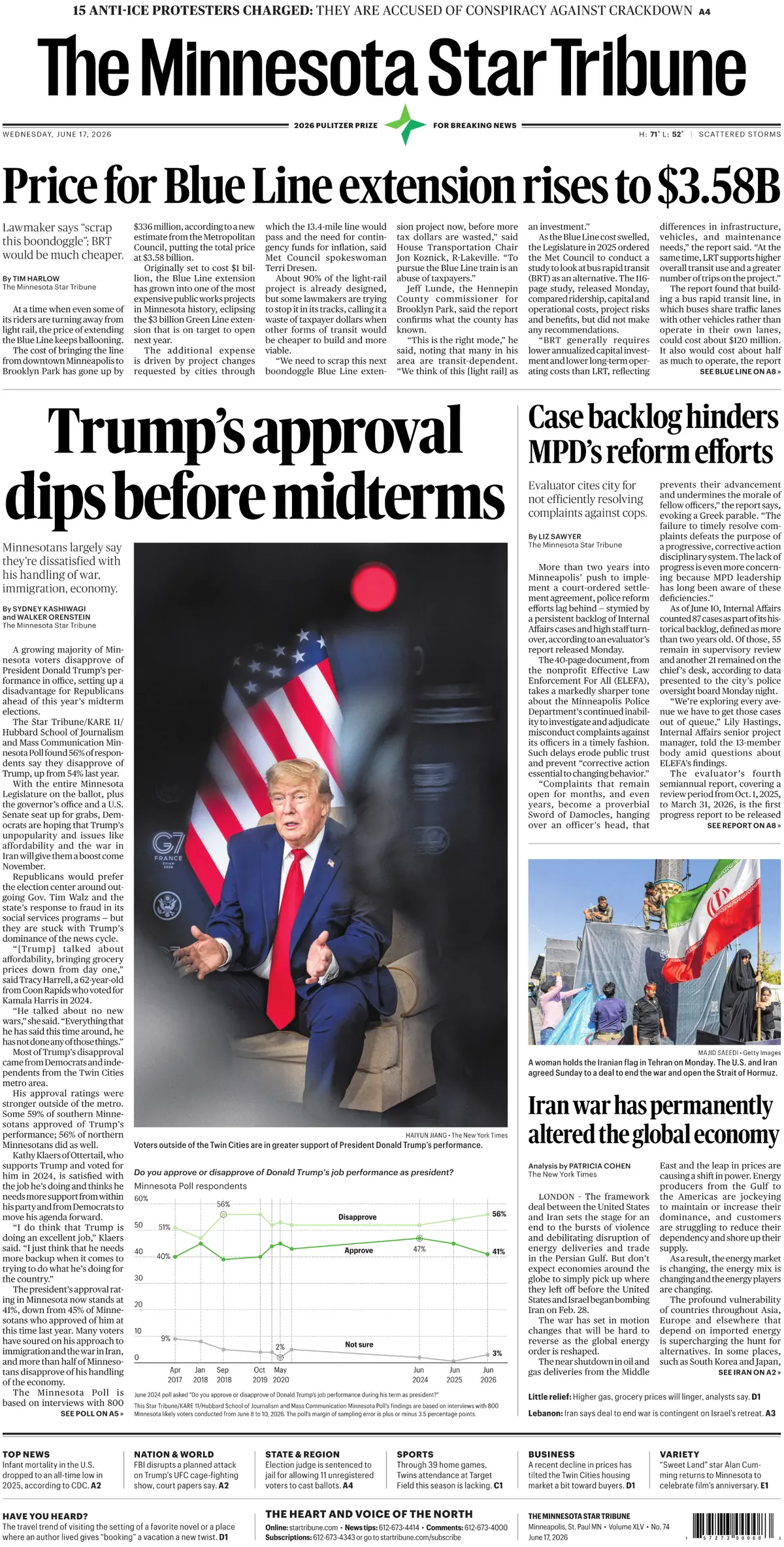 The Minnesota Star Tribune