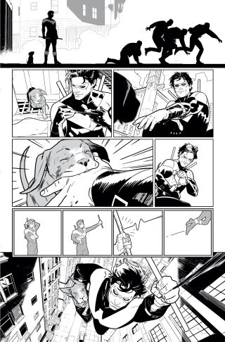 Page from Nightwing #78