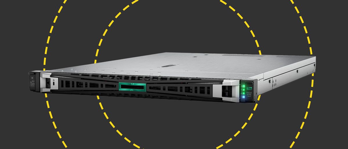 The HPE ProLiant DL365 Gen11 on the ITPro background