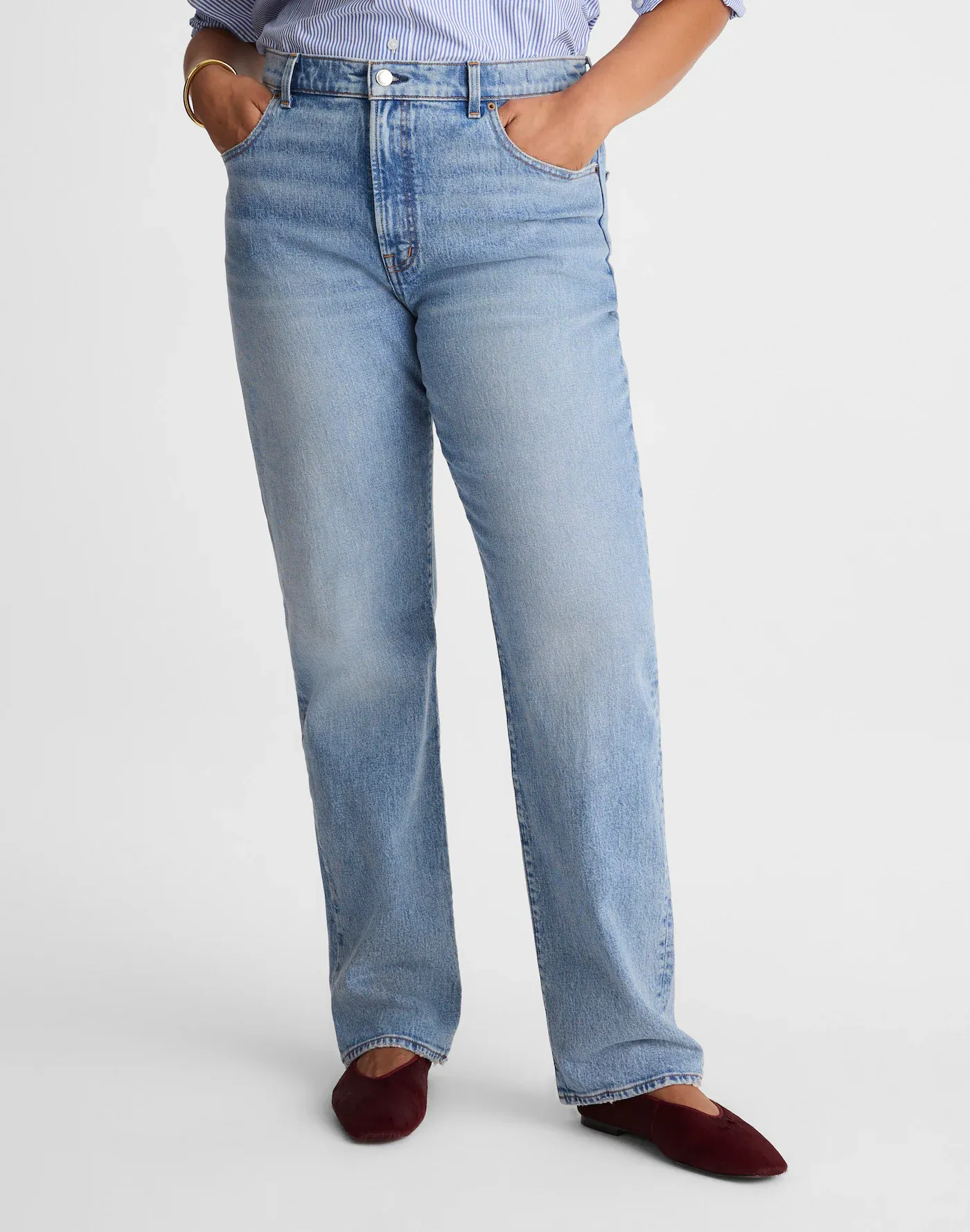 The Longline Straight Jean