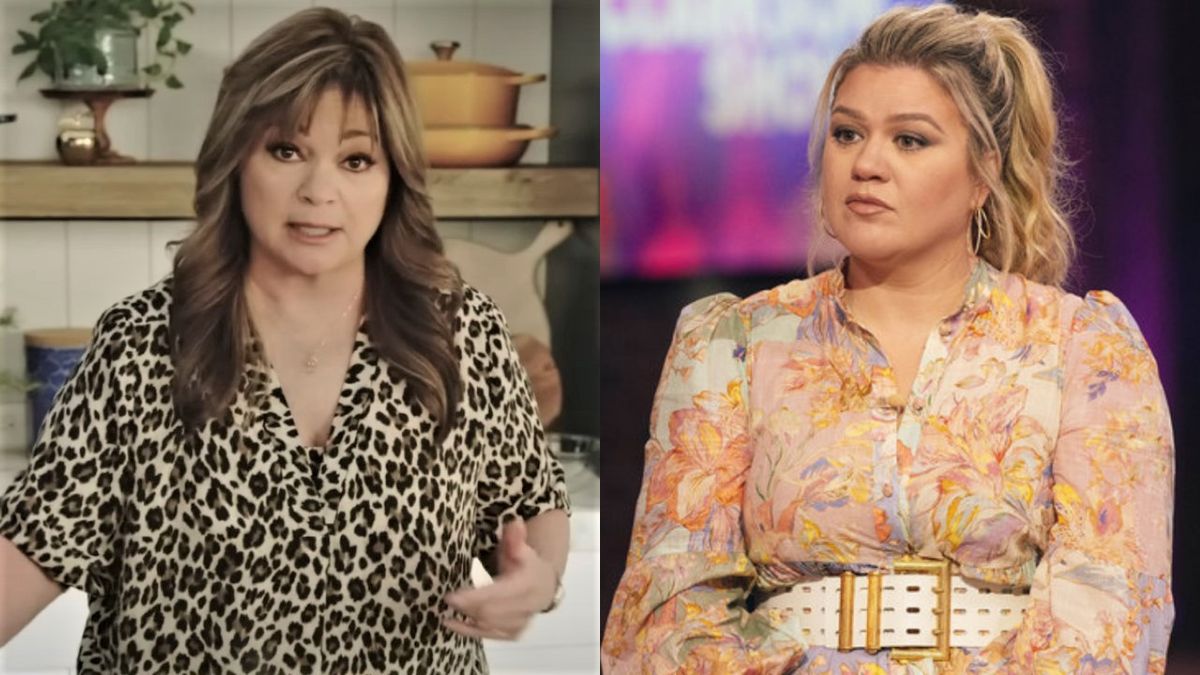 Valerie Bertinelli on Valerie&#039;s Home Cooking and Kelly Clarkson on The Kelly Clarkson Show.